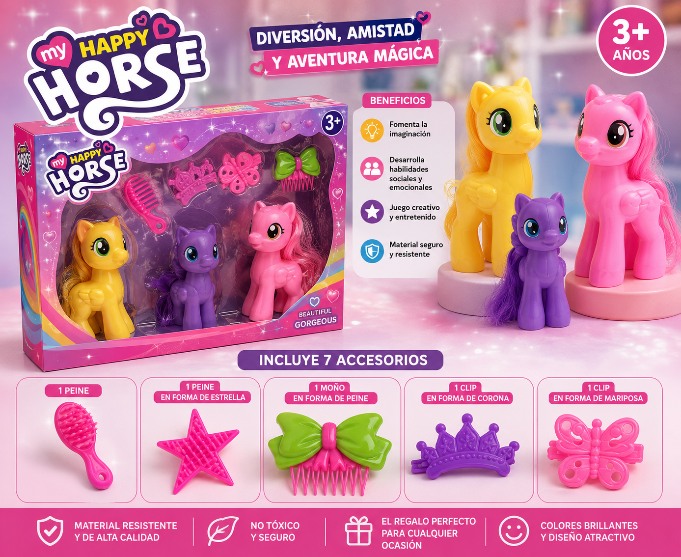 SET DE PONYS C805-6
